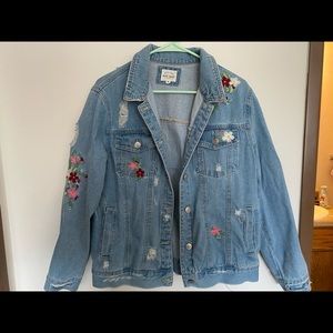 Light colored Jean jacket